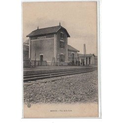 MANCE : vue de la gare - très bon état