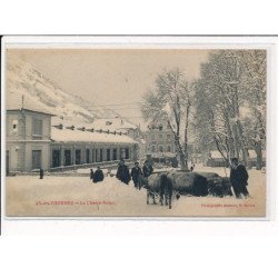 AX-les-THERMES : Le Chasse-neige - très bon état