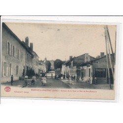 BRIENNE-le-CHATEAU : Avenue de la Gare et Rue de Beauffremont - très bon état