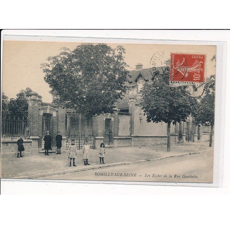 ROMILLY-SUR-SEINE : Les Ecoles de la Rue Gambetta - très bon état