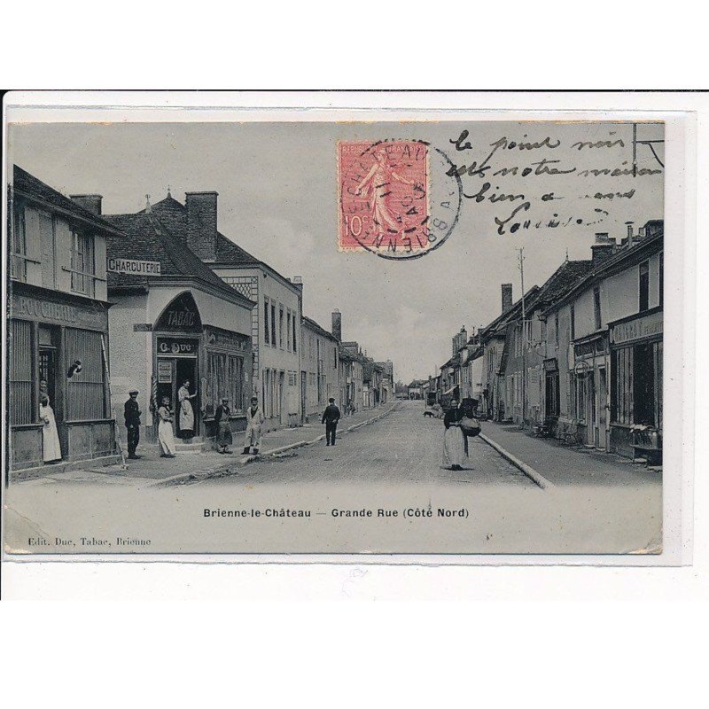 BRIENNE-le-CHATEAU : Grande Rue (Côté Nord) - très bon état