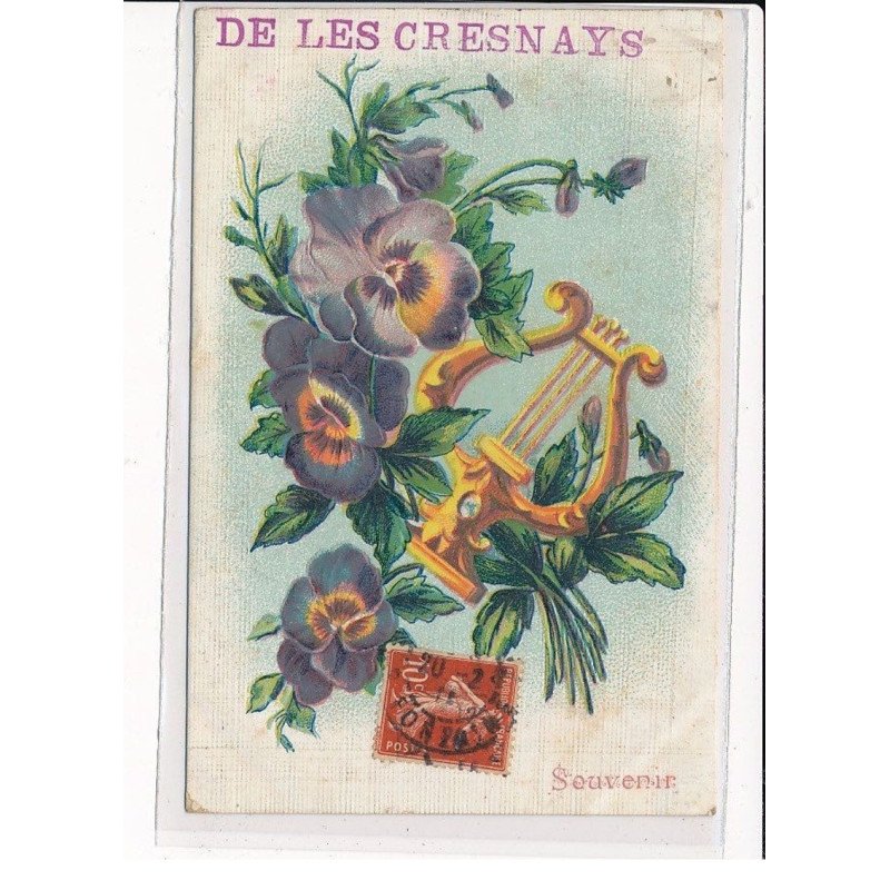 LES CRESNAYS : Carte Souvenir - très bon état