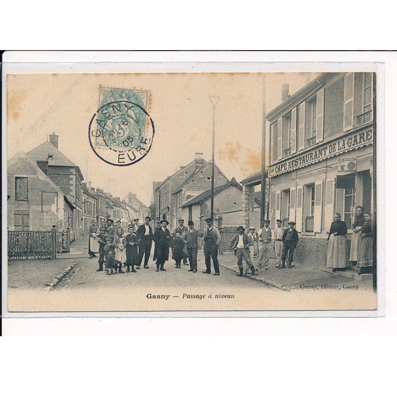 GASNY : Passage à Niveau - très bon état