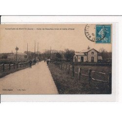 NEAUFLES-ST-MARTIN : Halte de Neaufles-Inval et Usine d'Inval - très bon état