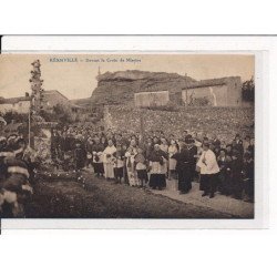 REANVILLE : Devant la Croix de Mission - très bon état