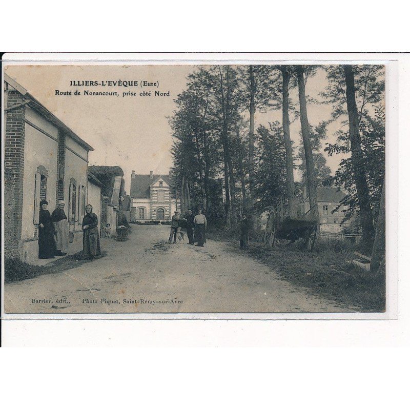 ILLIERS-L'EVEQUE : Route de Nonancourt, prise Côté Nord- très bon état