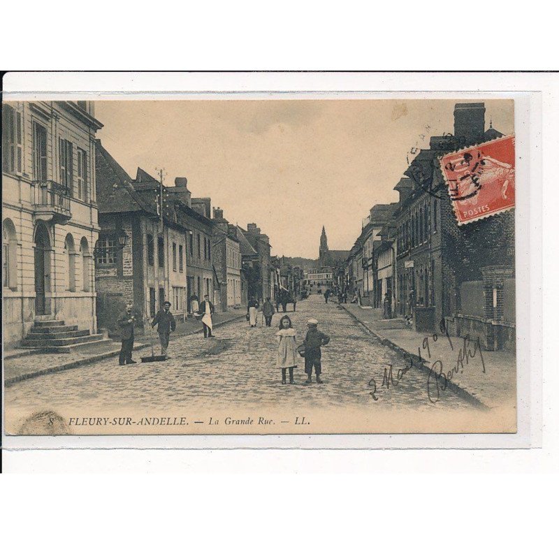 FLEURY-sur-ANDELLE : La Grande Rue - très bon état