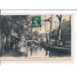 LA CROIX-ST-LEUFROY : Le Lavoir du Chêne - très bon état