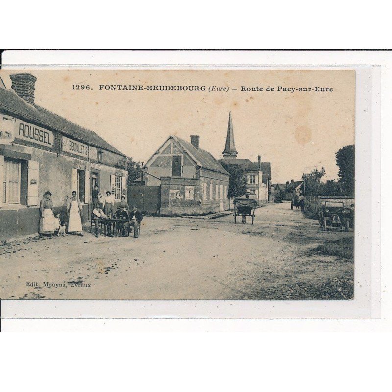 FONTAINE-HEUDEBOURG : Route de Pacy-sur-Eure - très bon état