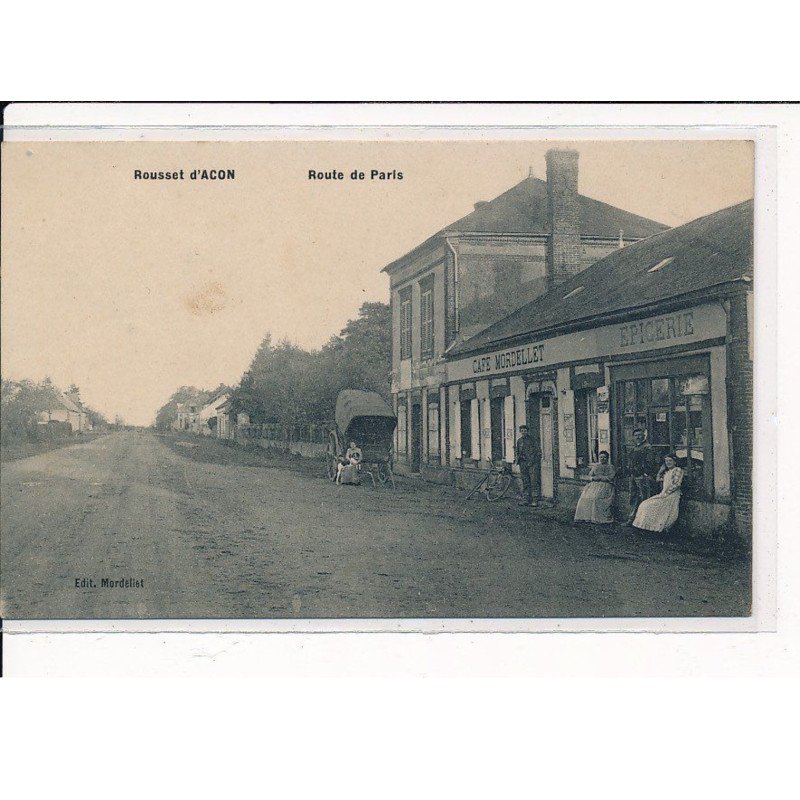 Rousset d'ACON : Route de Paris - très bon état
