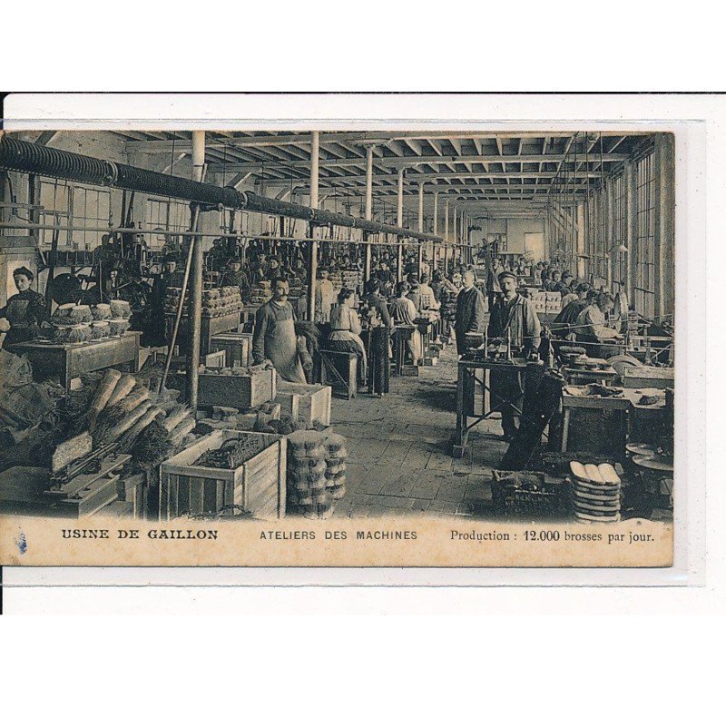 GAILLON : L'usine, Ateliers des Machines - état
