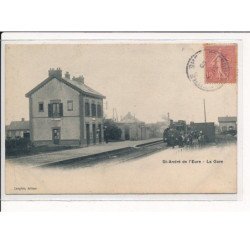 ST-ANDRE-de-L'EURE : La Gare - état