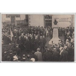 PONTIVY : 24 octobre 1909 - inauguration du monument Ernest Jan - très bon état