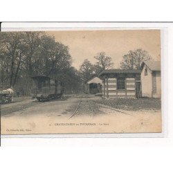 CHATEAUNEUF-en-THYMERAIS : La Gare - très bon état