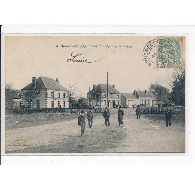 AUTHON-du-PERCHE : Quartier de la Gare - très bon état