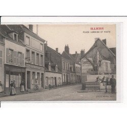 ILLIERS : Place Lemoine et Poste - très bon état