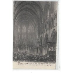 NEVERS : LOT DE 10 CPA - funérailles de Mgr. Lelong, évêque de Nevers - 19 novembre 1903 - très bon état