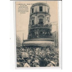 MONTPELLIER : Meeting Viticole du 9 Juin 1907, Ferroul, maire démissionnaire est acclamé par la foule  - très bon état