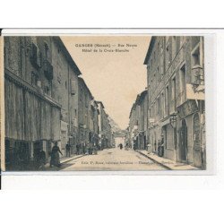 GANGES : Rue Neuve, Hôtel de la Croix-Blanche - très bon état