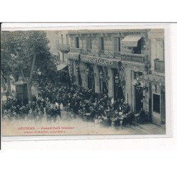 BEZIERS : Grand Café Glacier, Joseph HUMARAU, Propriétaire  - très bon état