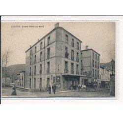 LODEVE : Vue Générale et Grand Hôtel du Nord (Carte double) - très bon état