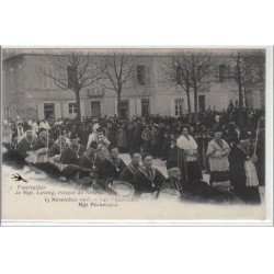 NEVERS : LOT DE 10 CPA - funérailles de Mgr. Lelong, évêque de Nevers - 19 novembre 1903 - très bon état
