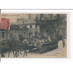 RENNES : Fête des Fleurs 1907, Char des Fourrures - très bon état