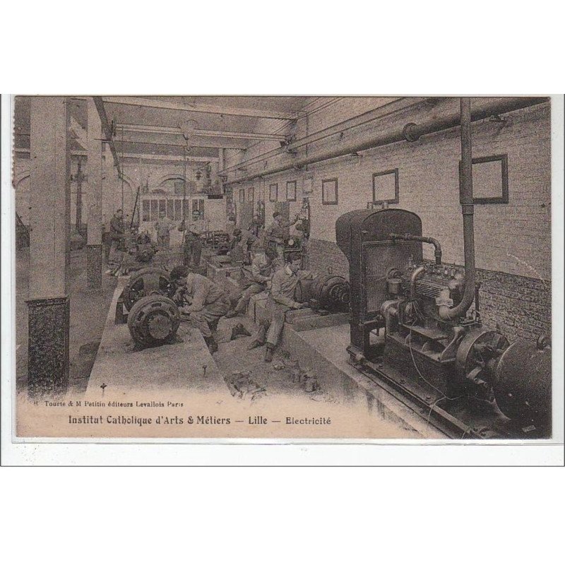 LILLE : institut catholique d'Arts et Métiers - électricité - très bon état