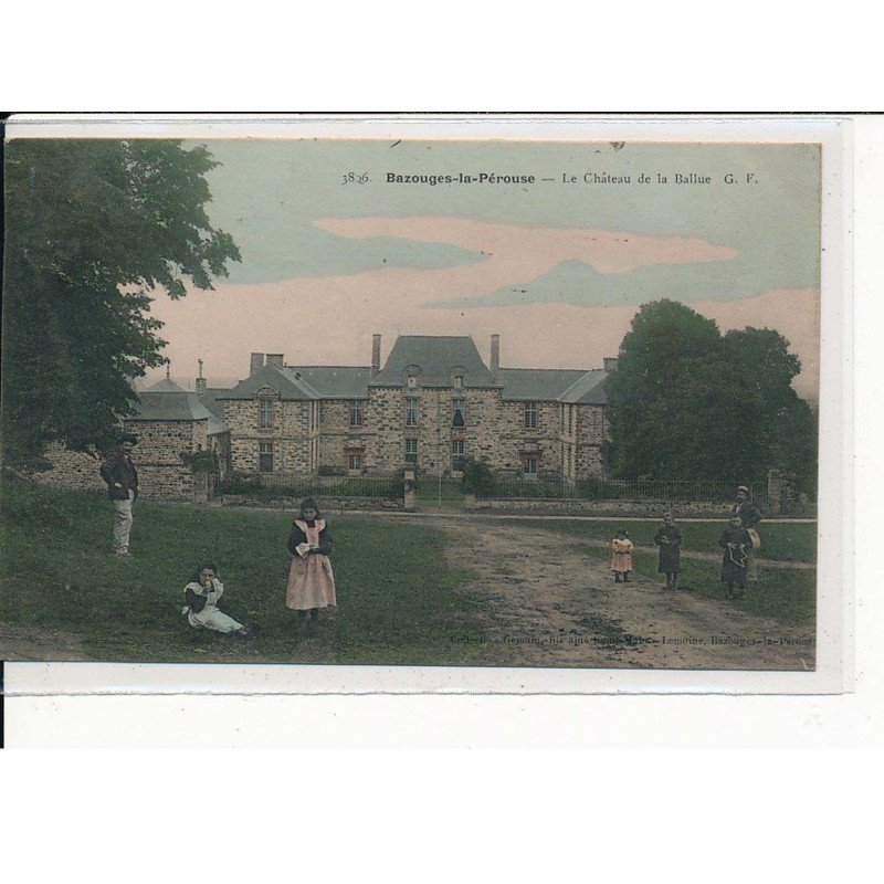 BAZOUGES-LA-PEROUSE : Le Château de la Ballue - très bon état