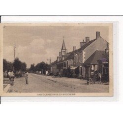ST-CHRISTOPHE-EN-BOUCHERIE : Une rue de la Ville - très bon état