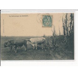 Scène du BERRY : Le Labourage - très bon état