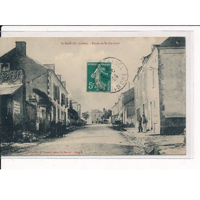 ST-MARCEL : Route de St-Gaultier - très bon état