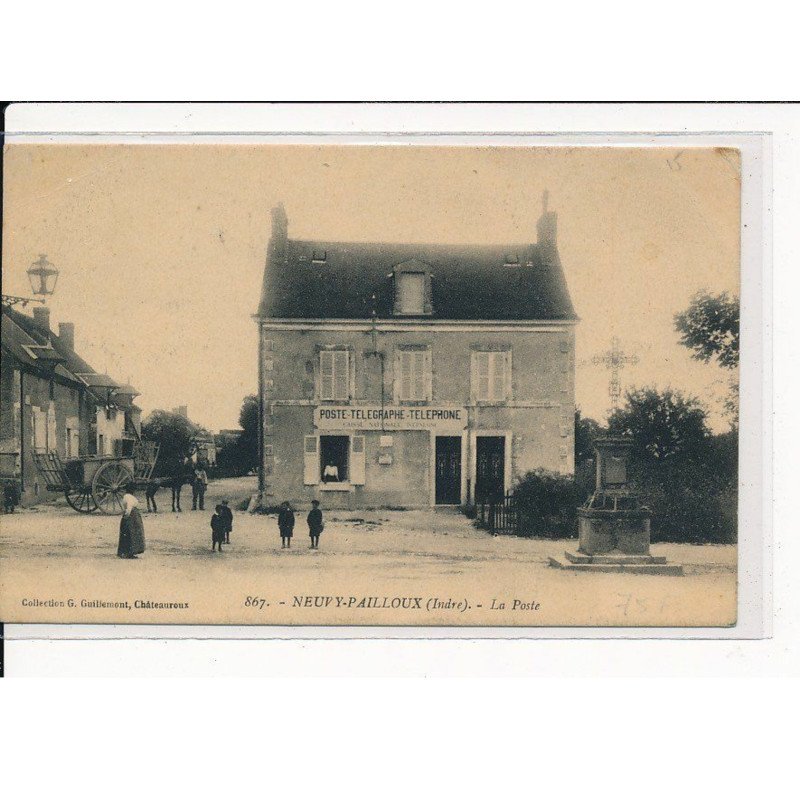 NEUVY-PAILLOUX : La Poste - très bon état