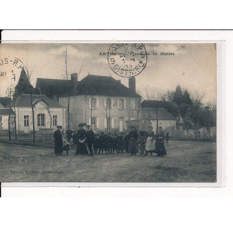 ARTHON : Place de la Mairie, Roulotte - très bon état