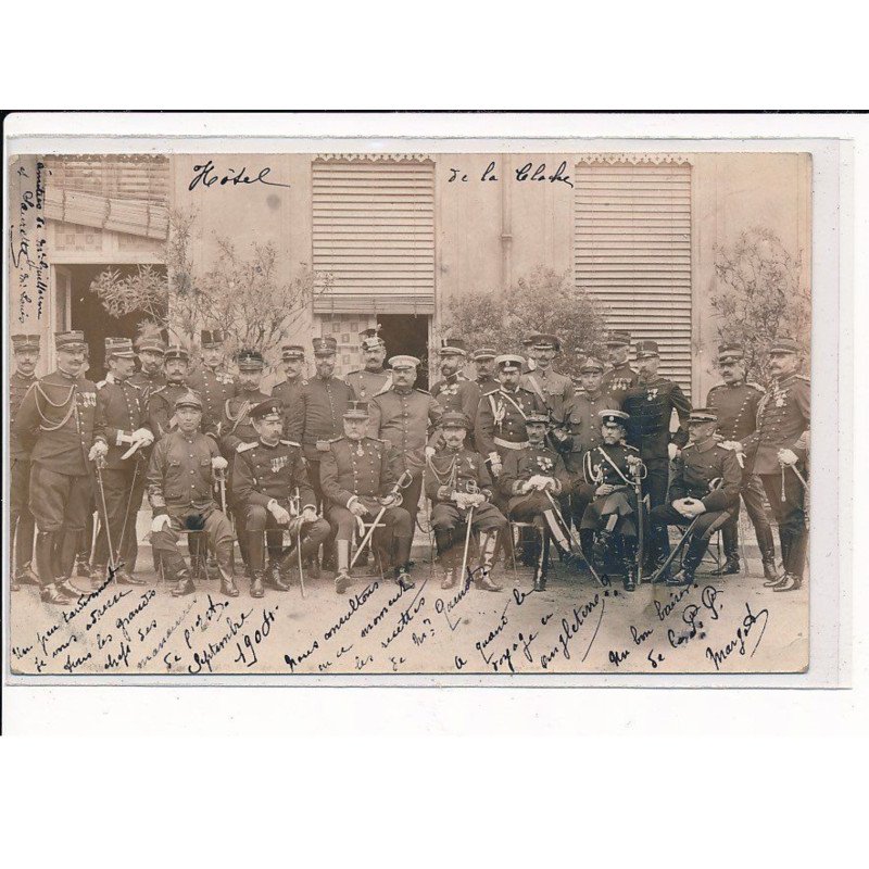 DIJON : Hotel de La Cloche, Militaires, Manoeuvres 1904 - très bon état