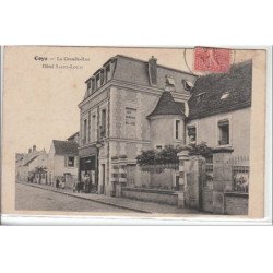 COYE : la grande rue - hôtel Saint Louis - état