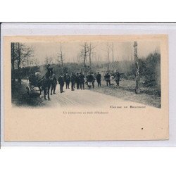 Un rendez-vous en forêt d'Oiselmont, Chasse de Beaumont - état (traces)