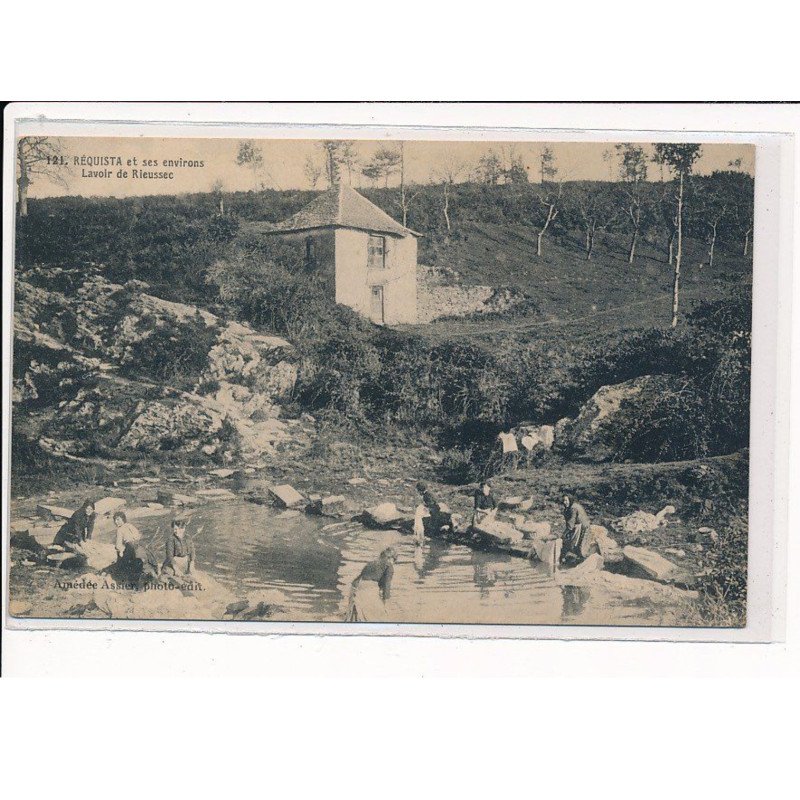 REQUISTA et ses environs, Lavoir de Rieussec - très bon état