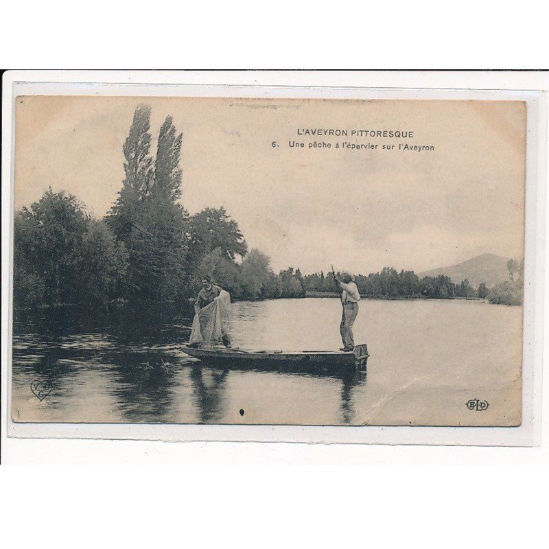 RODEZ : Une pêche à l'épervier sur l'Aveyron - état