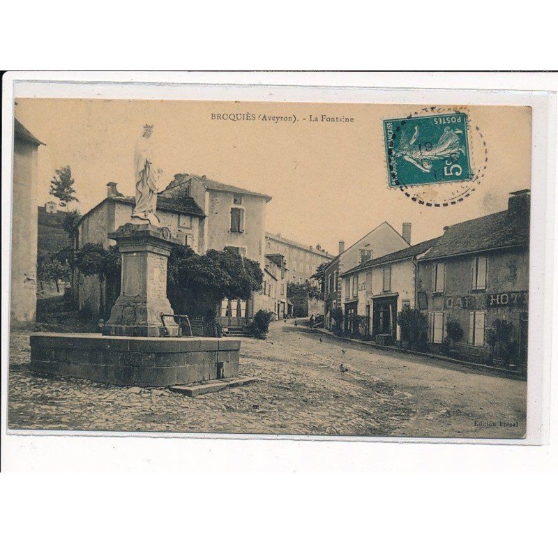 BROQUIES : La Fontaine - très bon état