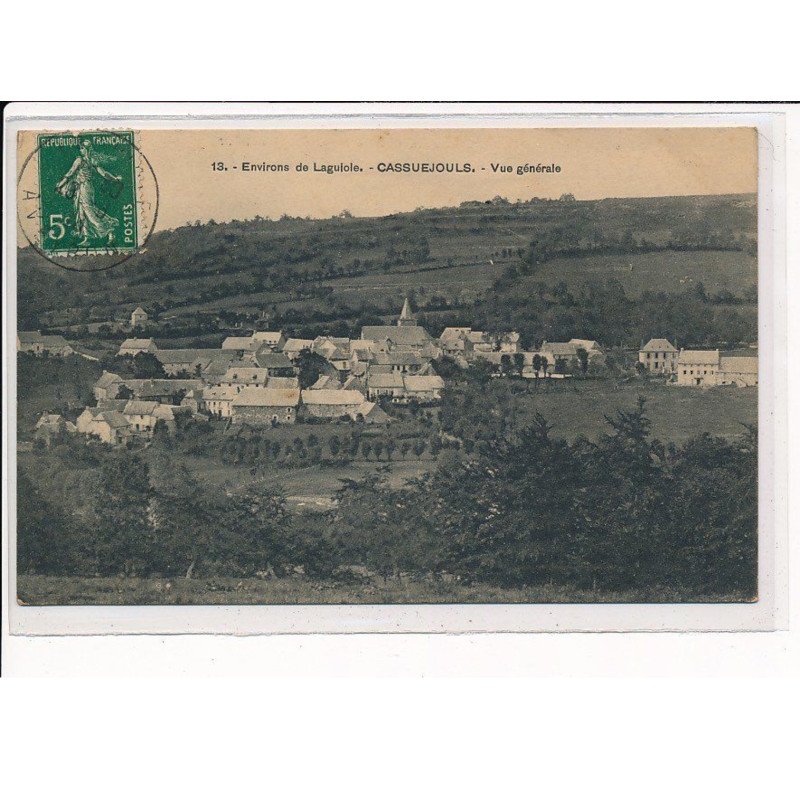 CASSUEJOULS : Vue Générale - très bon état