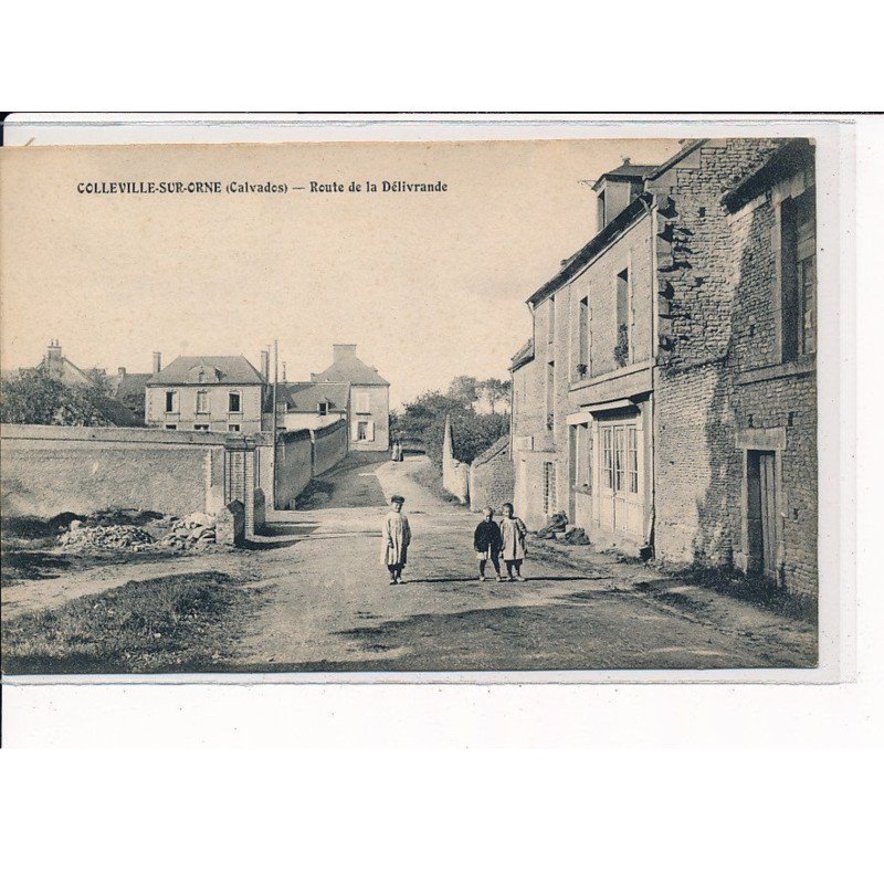 COLLEVILLE-sur-ORNE : Route de la Délivrande - très bon état