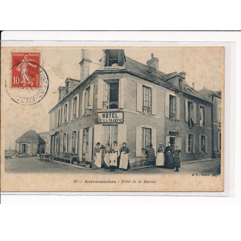 ARROMANCHES : Hôtel de la Marine - très bon état