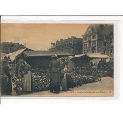 LISIEUX : Un coin du Marché aux Fleurs - très bon état