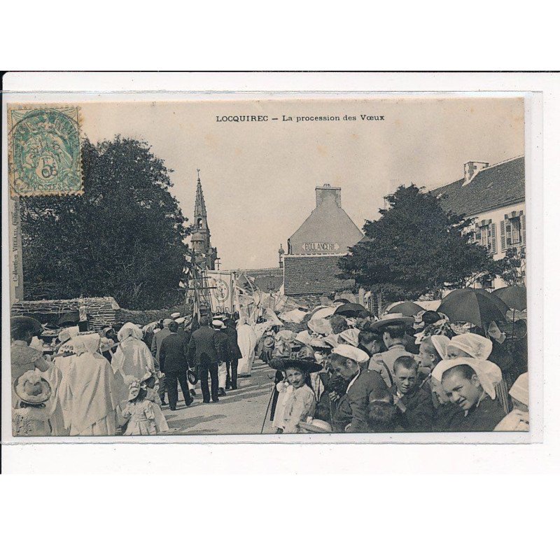 LOCQUIREC : La Procession des Voeux - très bon état
