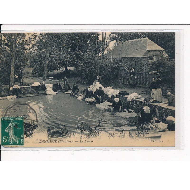 LANMEUR : Le Lavoir - état