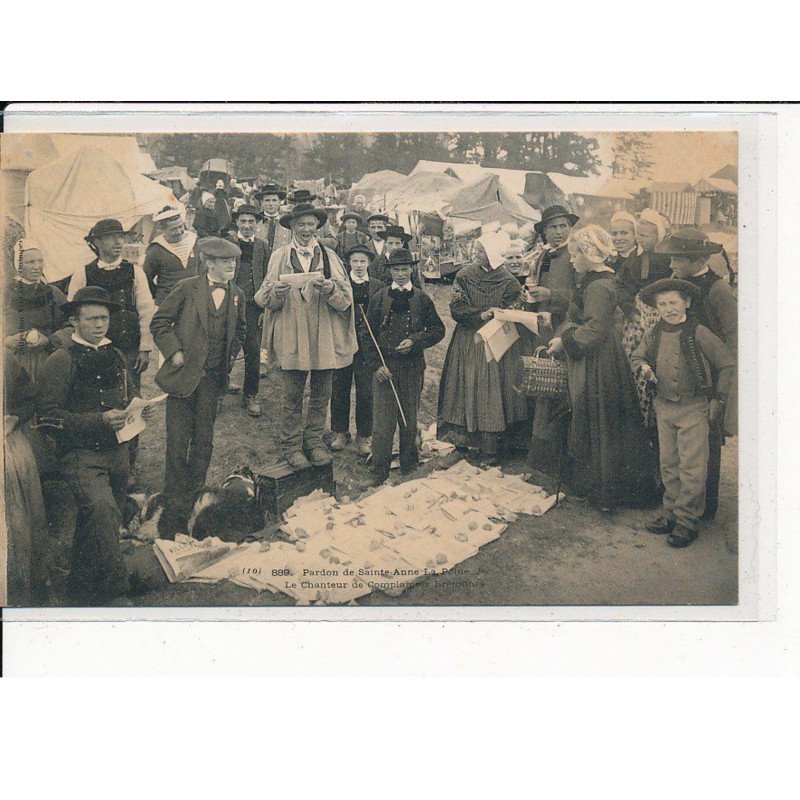 Pardon de St-Anne-la-Palue, Le chanteur de Complaintes Bretonnes - état