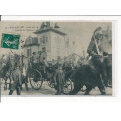 BESANçON : Fêtes des 13,14,15 Août 1910, Arrivée du Président Fallières - très bon état