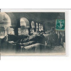 BESANçON : Inondations de Janvier 1910, Les Chevaux du 5ème d'artillerie Réfugiés au Palais Granvelle - très bon état