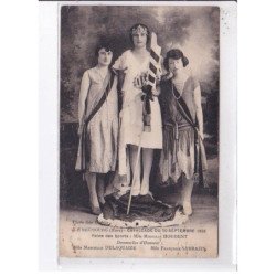 LE NEUBOURG: cavalcade 10 septembre 1928, reine des sports, demoiselle d'honneur - état